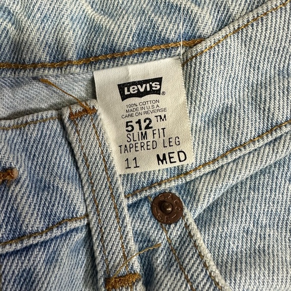 Womens 512 Levi’s Slim Fit Tapered Leg Jean, 11 M - Picture 6 of 6